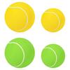 Squeaky Dog Tennis Ball Dog Chew Toy Fetch Ball Interactive Dog Training Toy for Outdoor Fetch Toss-and-Catch Game