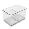 4 Piece Office Desktop Organizer Storage System Clear Plastic Desk Accessories Modular Design Office Home School Use
