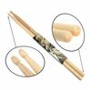 Two 7a Hickory Teardrop Drumsticks, Perfect for Practice, Perfect for Beginners, Kids, Students, and Adults, Perfect As a Birthday Gift