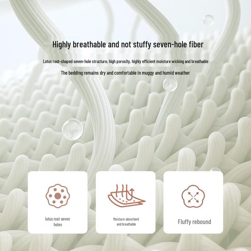 Luolai 100% Cotton Class A Washable Summer Comforter