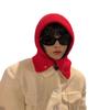 Ear Protection Scarf Outdoor Bonnet Hat Women Winter Cap Pullover Cap Beanies Hat Knitted Hats