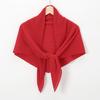 Pleated Square Scarf For Women Muslim Chiffon Hijabs Shawl Solid Crinkle Headscarf Wraps Islamic Turban Headband Bandana Foulard