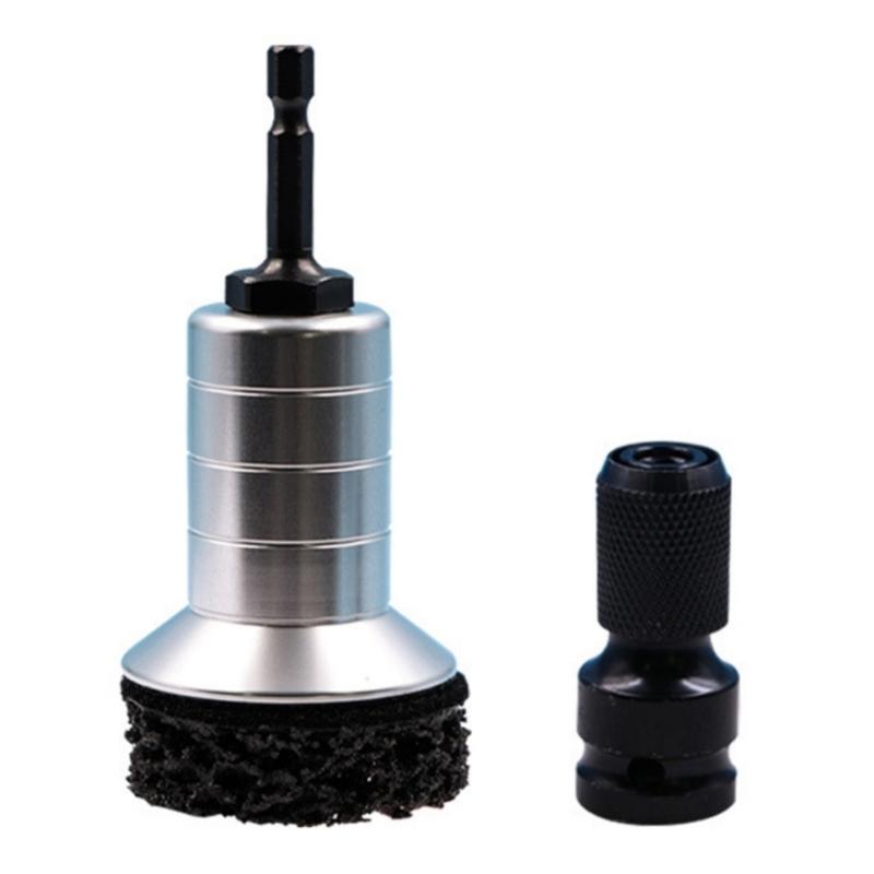 Corrosion Resistance Aluminum Alloy Grinding Head For Wheel Hub Brake Disc Refurbishing Rust Removal & Maintenance Tool 1