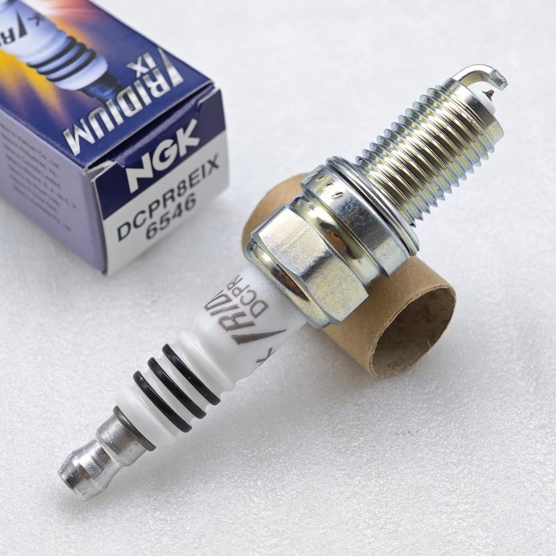 Original Iridium Spark Plug DCPR8EIX 6546 is applicable to F650GS F700GS F800GS GT Harley 883 X48 Upgrade DCPR8E