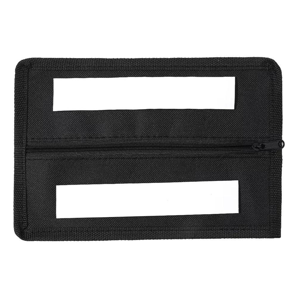 Černá Tajná Přihrádka Uzavírání na Zip Stash Box Soukromí Antikrádežový Organizér Cestovní Bezpečnost
