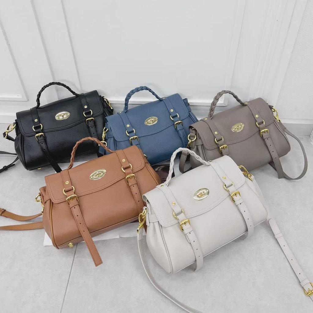 Women's Genuine Leather Messenger Tote: Versatile Cowhide Handheld Shoulder Bag, 2025 New Commuter Briefcase.