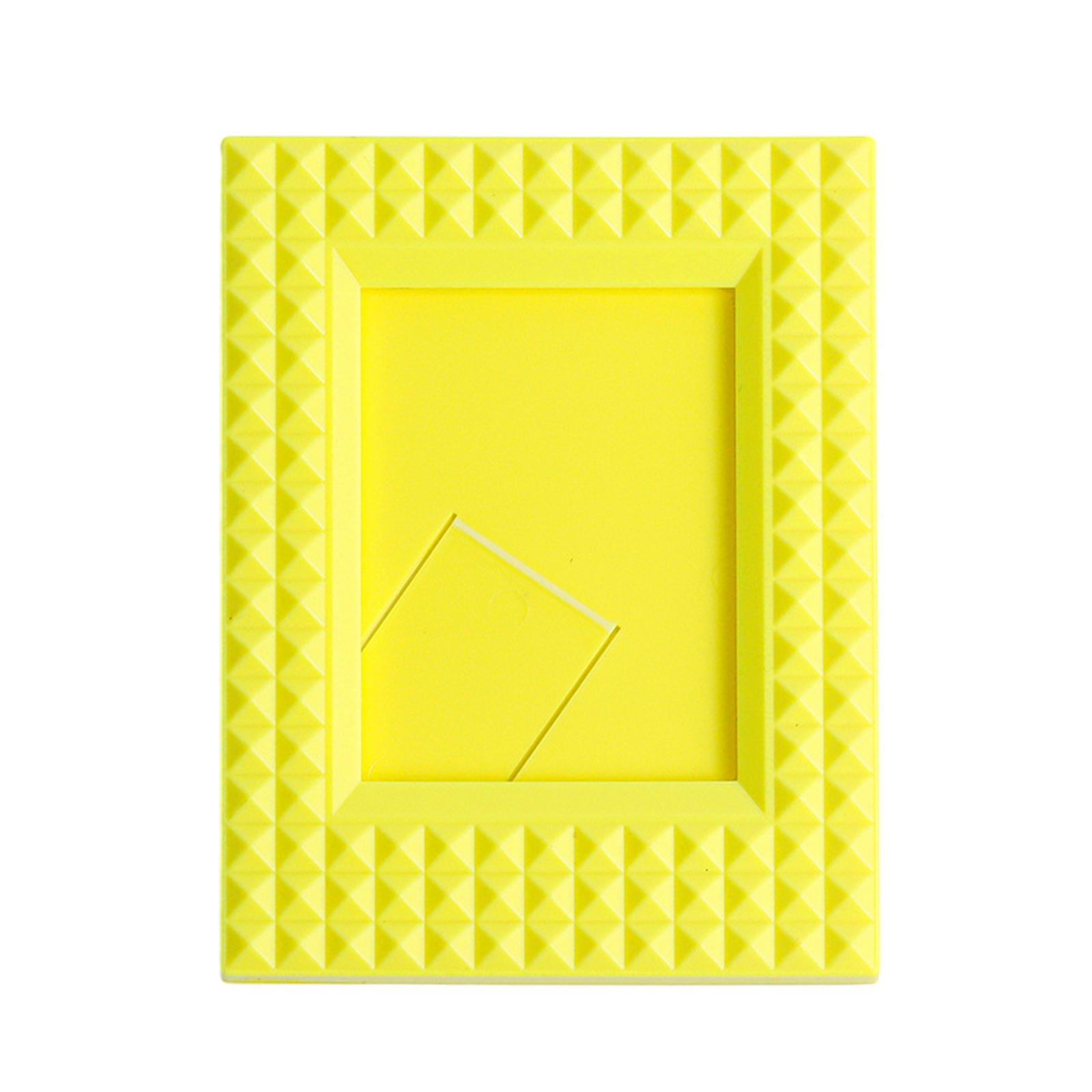 

Держатель для фото 3 дюйма Акриловая подставка для дисплея Идол Семья Друг Рамка для фото Студенческие принадлежности жёлтый