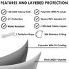 Waterproof Sun Shade Sail Square Rectangle Triangle Garden Canopy UV Block Pool Shade Cloth Sun Shelter Camping Hiking Tents