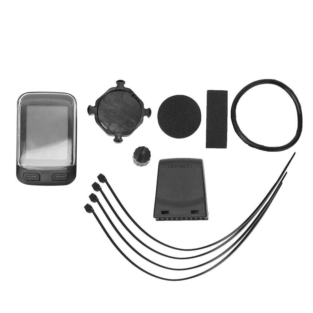 Mountain Road Bike Wireless Odometer Multifunctional Interface Large Screen Waterproof Velometer Support Five Languages