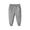 Autumn 2024 Korean-Style Fleece Sports Pants for Boys: Children's Long Pants