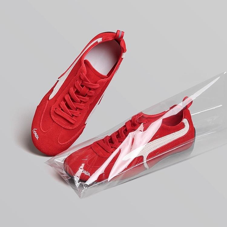 Leather retro black German training shoes women's 2025 summer new lace-up versatile Forrest Gump shoes sports casual racing shoes