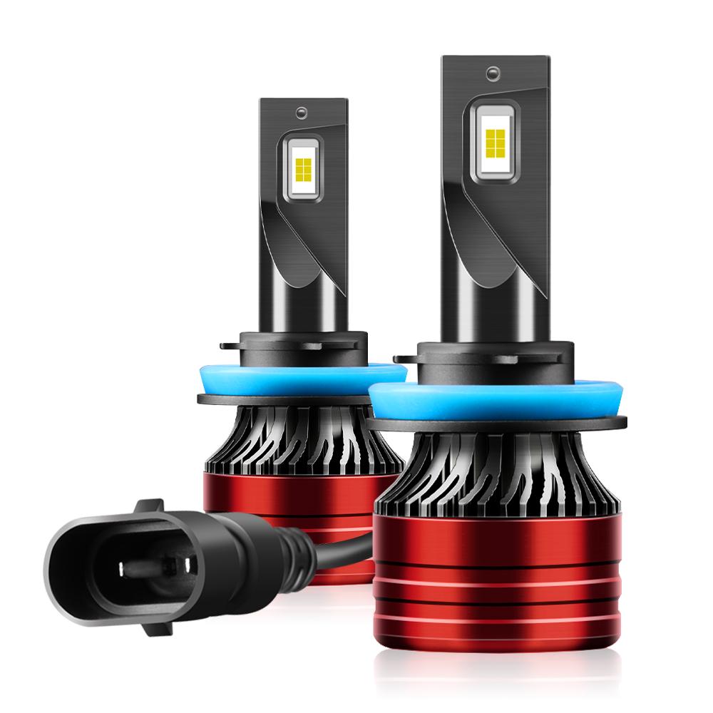 H11 Mini Car Headlight Bulb 60000LM 6500K White Running Front Head Lamp H8 H9 Cooling fan DC12V Auto Headlight