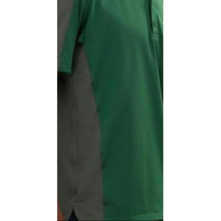 UNIQLO Color Block Casual Short Sleeve Polo Shirt Men tops Green 465862-55