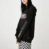 Vans Letter Print Hooded Sweatshirt Men Sweatshirts Black VN0A4RBGBLK