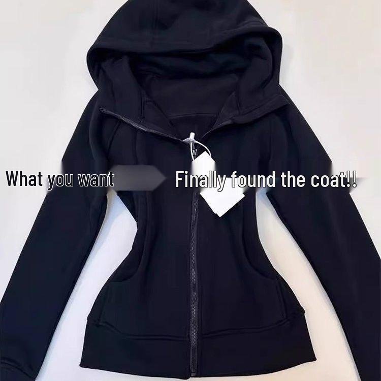 In-Stock 2025 Slim Fit Zip-Up Hoodie Cardigan: Fashionable, Versatile Dopamine Dressing