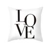 Luxury Home Decor Pillow Cover Car Living Room Sofa Cushion Cover Heart Shape Star Pattern Cushion Cover