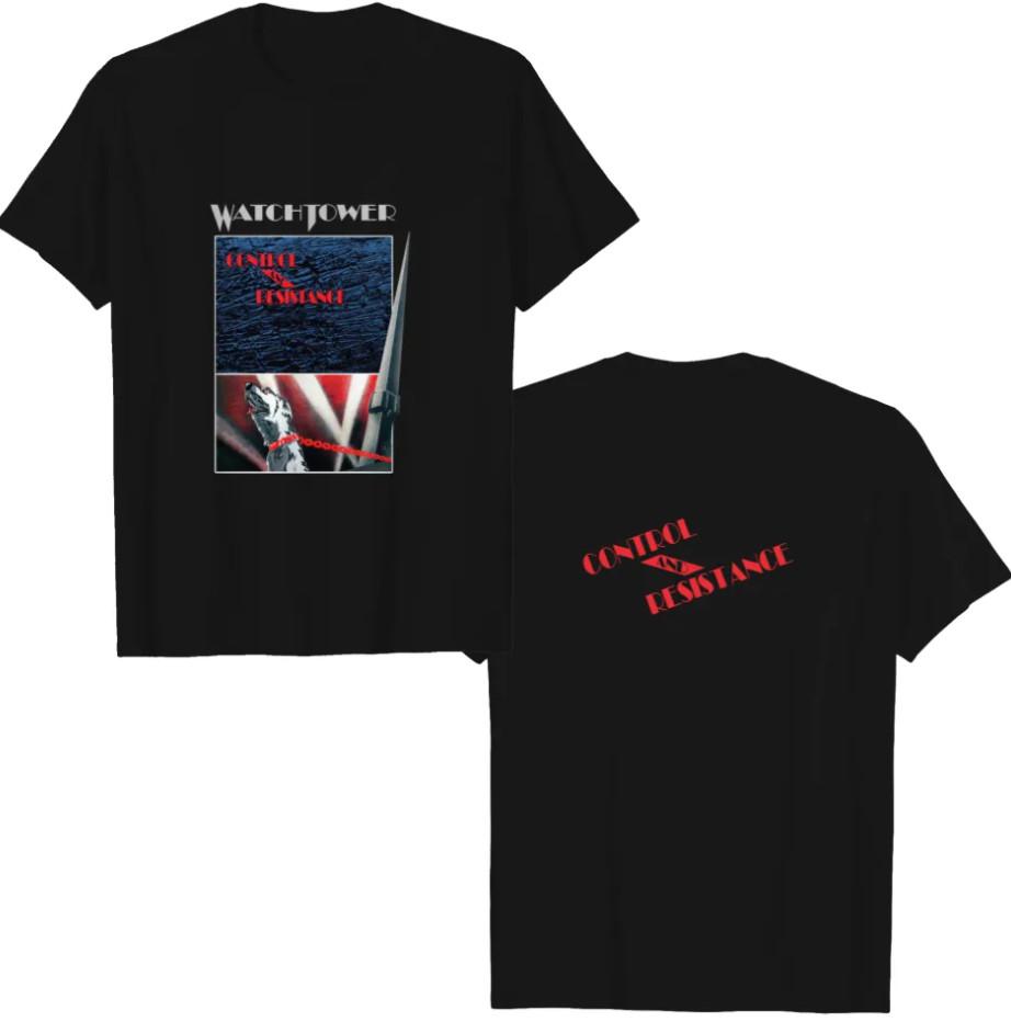 New DTG printed short sleeve t-shirt - Watchtower Tee HeavyweighTshi wbr/ rt Unisex T-Shirt Graphic Tee XXXXL