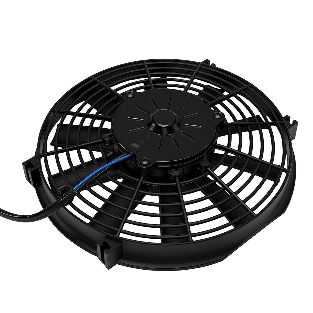 10 Inch Slim Fan Push Pull Electric Radiator Cooling Fan High Performance 12V 80W Motor 257mm Diameter with Fan
