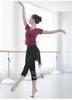 Women's V-Neck Modal Long Sleeve Dancewear Top for Latin & Ethnic Dance Practices