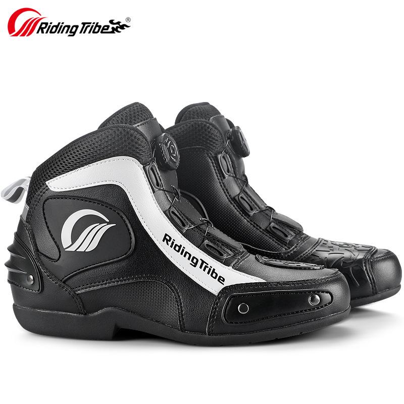 

Motorcycle Riding Shoes Men s Anti Fall Slip Racing Breathable Travel Equipment Suitable All Seasons 40 чёрный