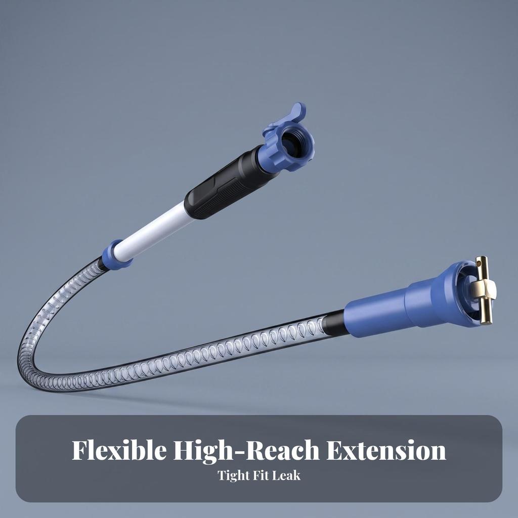 Cleaning Tool Universal Fit RV Tank for Travel-Day Cleanup
