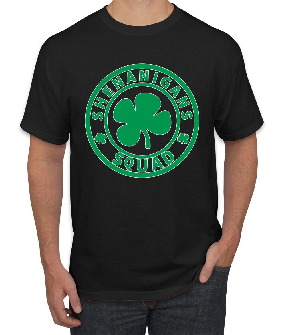 Shenanigans Squad Irish St. Patricks Day Men T- Shirt S