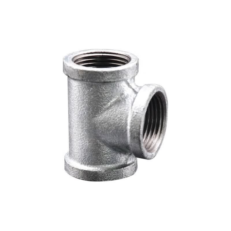 Hot-dip Galvanized Malleable Iron Equal Threaded Tee