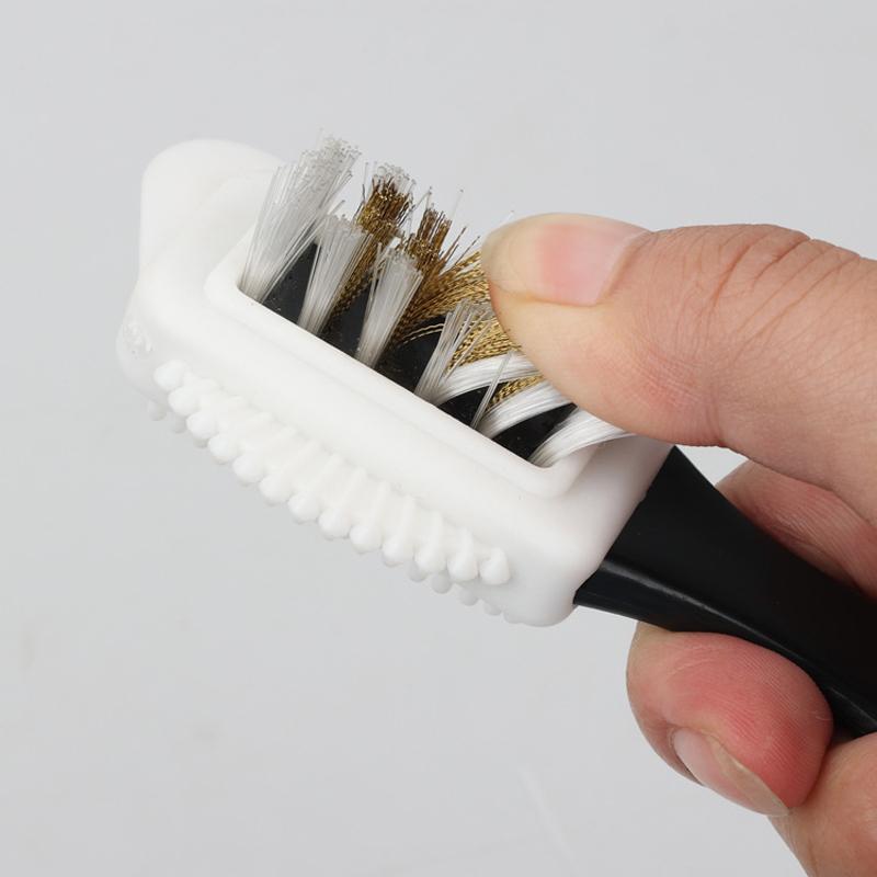 1/4pcs 3Side S-shaped Cleaning Shoe Brush Convenience Shoe Cleaning Brush for Snow Boot Shoe Brush Household Cleaning Tools Acce