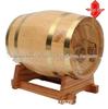 Barril de Madeira para Vinho Tinto ou Cerveja - Decoração Horizontal de Pinheiro Carvalho