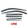 For Chery Jaecoo J8 2024 2025 2026 Car Window Visor Weather Guard Door Visor Vent Shades Vent Ventvisor Bright Strip Accessories