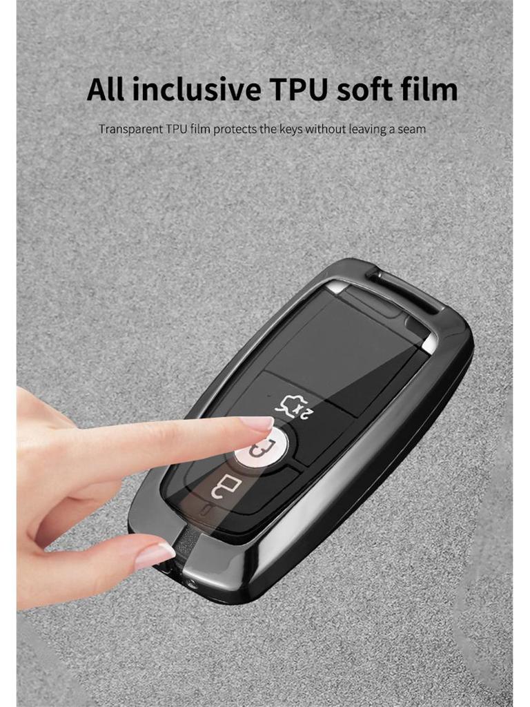 Zinc Alloy Key Cover for Ford Escort, Mondeo, Explorer, Equator, Taurus, Edge, Focus