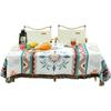 Bohemian Style Cotton Linen Tablecloth Picnic Blanket Outdoor Camping Mat Waterproof Ground Cover