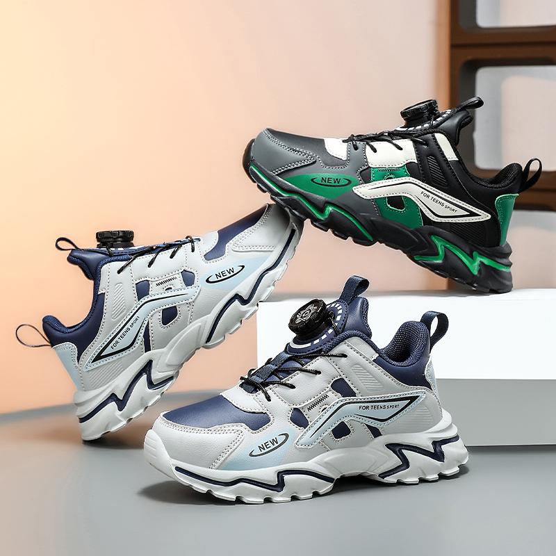 Children Sport Shoes Boys Autumn Winter Platform Kids Running Sneakers Lightweight Comfortable Athletic Footwear for Boy