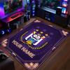 Crystal Velvet Rug Anderlecht FC Print Custom Name Text Floor Mat Home Decor