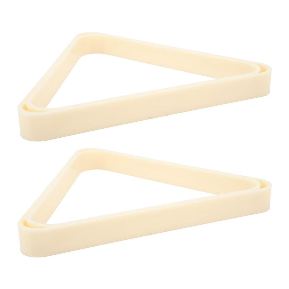 2pcs Strong Build Snooker Triangle Rack 5.25cm Ball Size Billiard Ball Frame For Billiard Table
