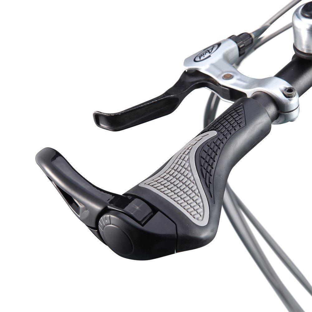 1 Pair Durable Ergon Bar End Handlebar Grips Mountain Bike MTB Ergonomic Bicycle 1 Pair Durable Ergon Bar End Handlebar Grips Mountain Bike MTB Ergonomic Bicycle