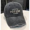 Cap Baseball Peaked Hat Future Alphabet Pattern Uv Protection Design Unisex