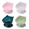 Raised Cat Bowl Small Dog Waterer Protect Pet's Spine Stable Durable Tilted Pet Feeder Kitten Water Bowl for Small Medium Dogs