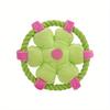 Durable Anti-Choking Dog Chew Squeaky Toy, Soft Rope Loop Design for Interactive Play, Ideal for Fetching Tug-of-War and Dental Exercise