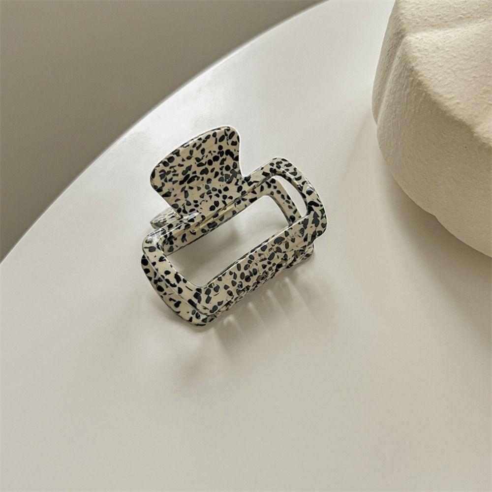 Haar-Greifklammer Acetat-Haarspangen Essigsäure Quadratische Haarspangen Retro Mini-Haarklammer Kopfschmuck