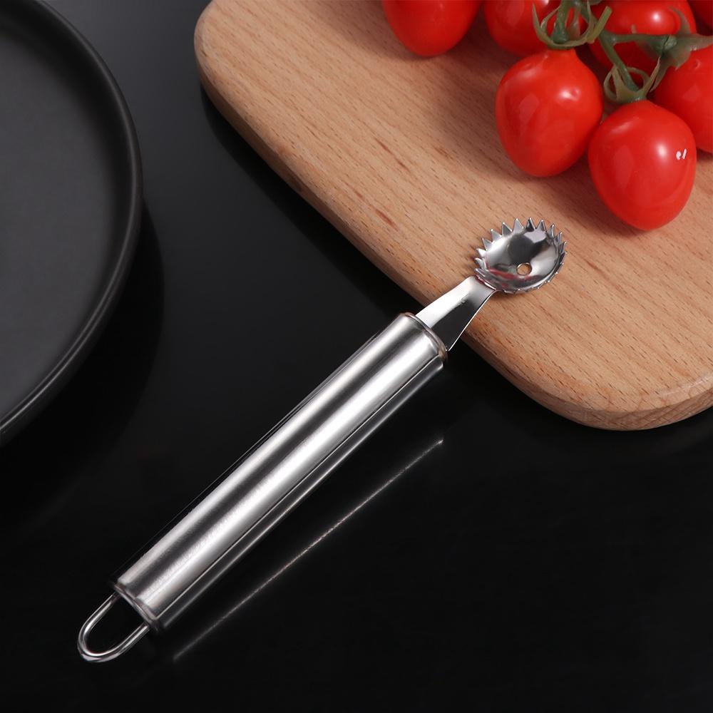 Multifunction Tomato Stalks Picker Cherry Fruit Stem Remover Strawberry Huller Tweezers Leaf Peeler