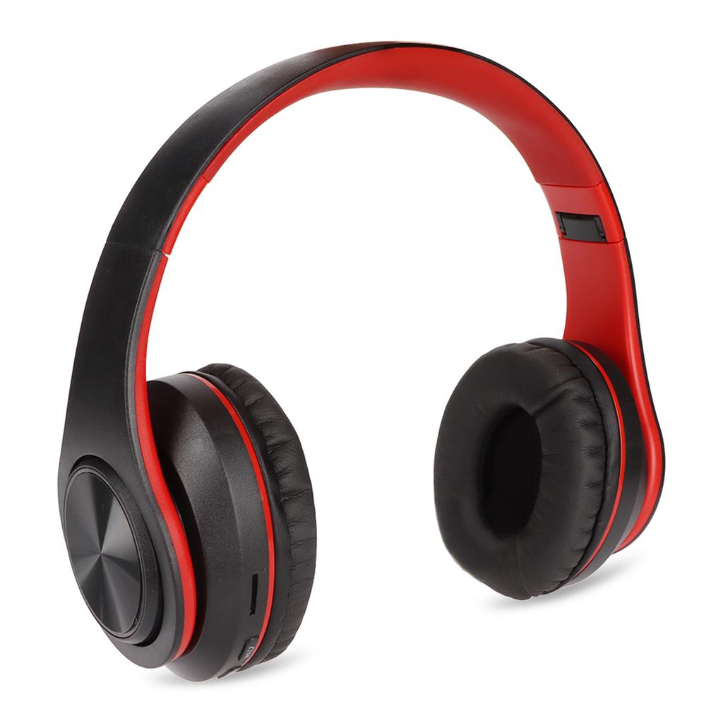 Wireless Headset Stereo Noise Cancelling Foldable Bluetooth Headphone for Cellphone PC Travel Game