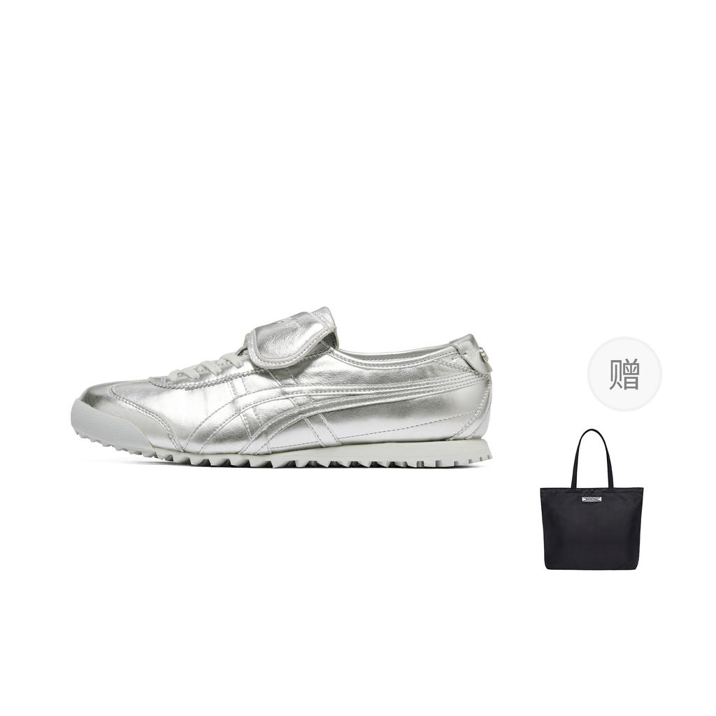 ONITSUKA TIGER MEXICO 66 GOLF Cow Leather Casual Shoes Unisex Silver 1183C557-020