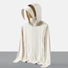 Men's and Women's UPF50+ Ice Silk Sun Protection Clothing - Summer Outdoor Anti-UV Ice Feel for Fishing.