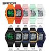 Sanda Universal Multifunctional Waterproof Sport Watch - Small Square Design for Students