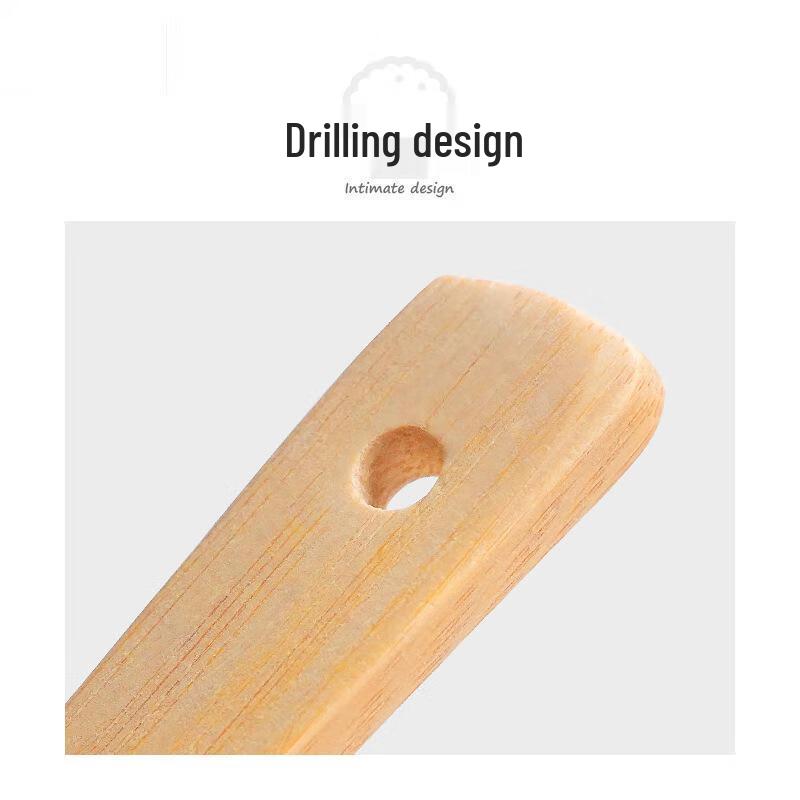 Diaruien Bamboo Non-Stick Rice Spoons (2-Pack)