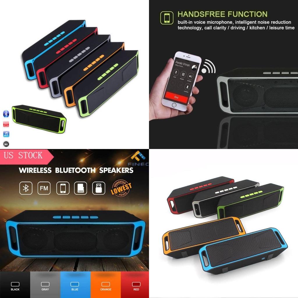 Stylish Mini Bluetooth Speaker With Dual Channels And Usb Connectivity For Desktop And Car Use