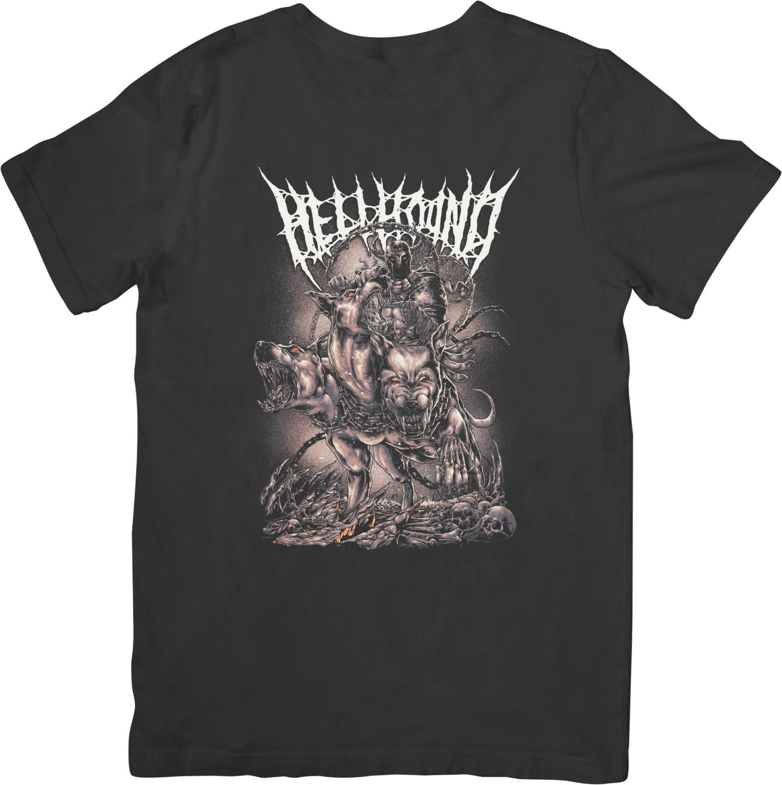 Hellhound Music Unisex Fit for Men  Women Quality Cotton T-Shirt Black L