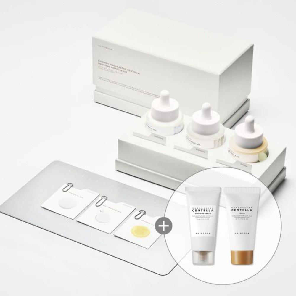 Skin Angel Lab in Nature Boosting Ampoule Kit + Centella Soothing Cream 30ml 1 Cream Set