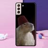 Capybara  lovely animal Phone Case For Samsung Galaxy S25 Ultra S23 S20 S21 S22 S24 FE S9 S10 Plus S24 Ultra Cover